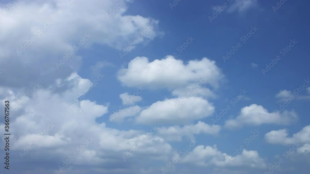 Time Lapse Blue Sky and Clouds. High Resolution. 4K. Time Lapse Blue Sky and Clouds. High Resolution. 4K.