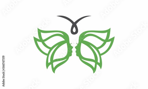 lady butterfly
