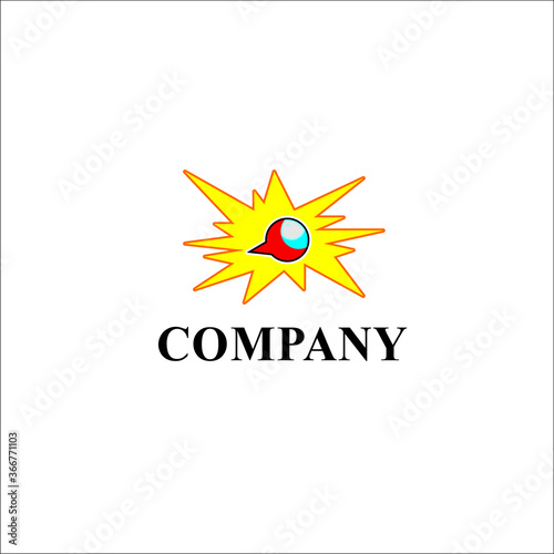 sun logo design