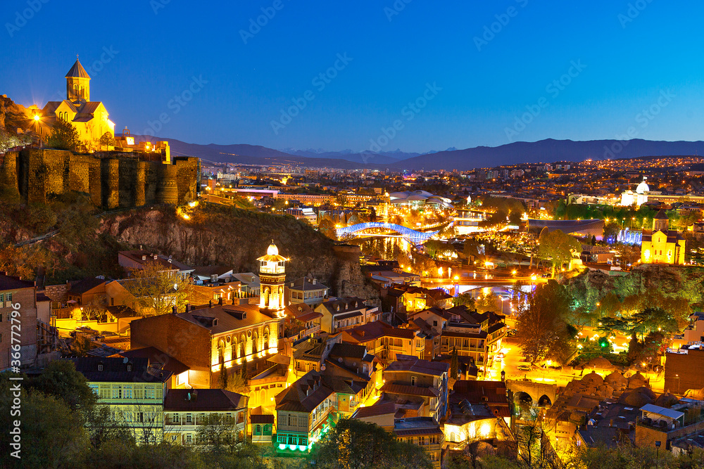 Tbilisi, capital of Georgia, Caucasus