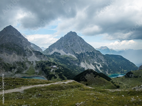 Seebensee and Drachensee near Ehrwald in Tyrol © mindscapephotos