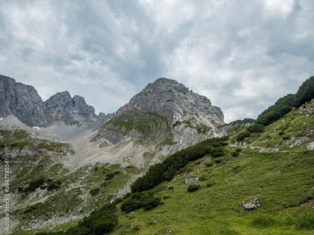Seebensee and Drachensee near Ehrwald in Tyrol