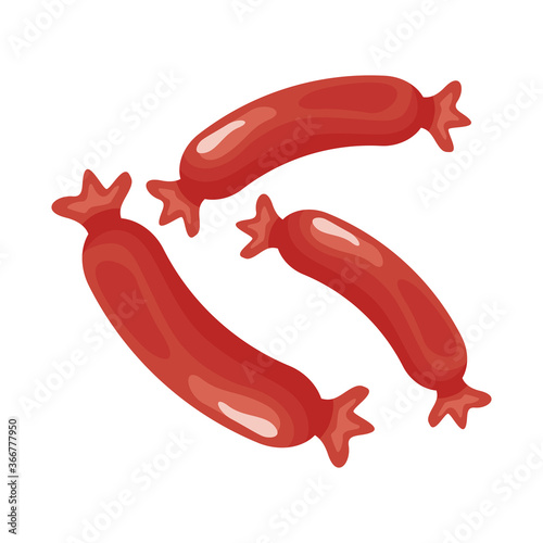 sausage meat detailed style icon