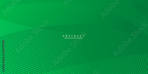 Abstract green background with dynamic effect. Modern pattern. Vector illustration for design.