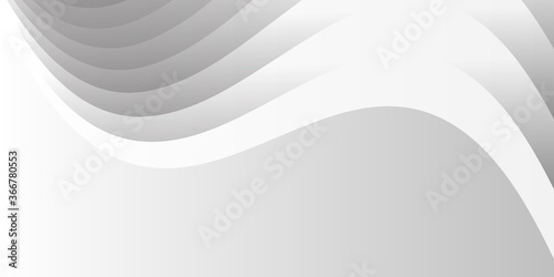 Abstract white background with silver line
