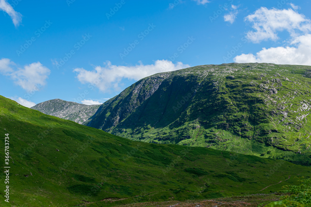 Fototapeta premium high mountain landscape