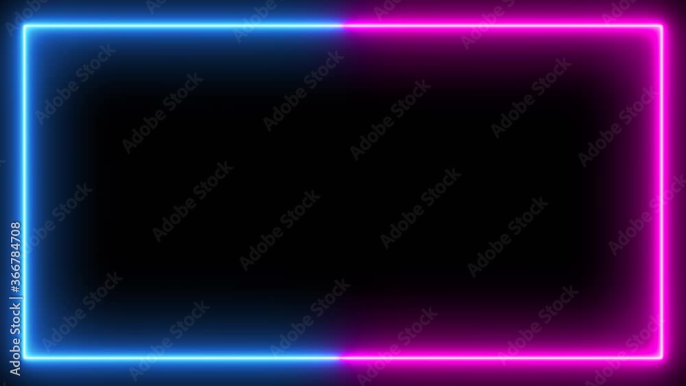 Abstract frame seamless background blue purple spectrum looped animation fluorescent ultraviolet light glowing neon, web neon box pattern LED screens projection technology. Abstract frame seamless background blue purple spectrum looped animation fluorescent ultraviolet light glowing neon, web neon box pattern LED screens projection technology.