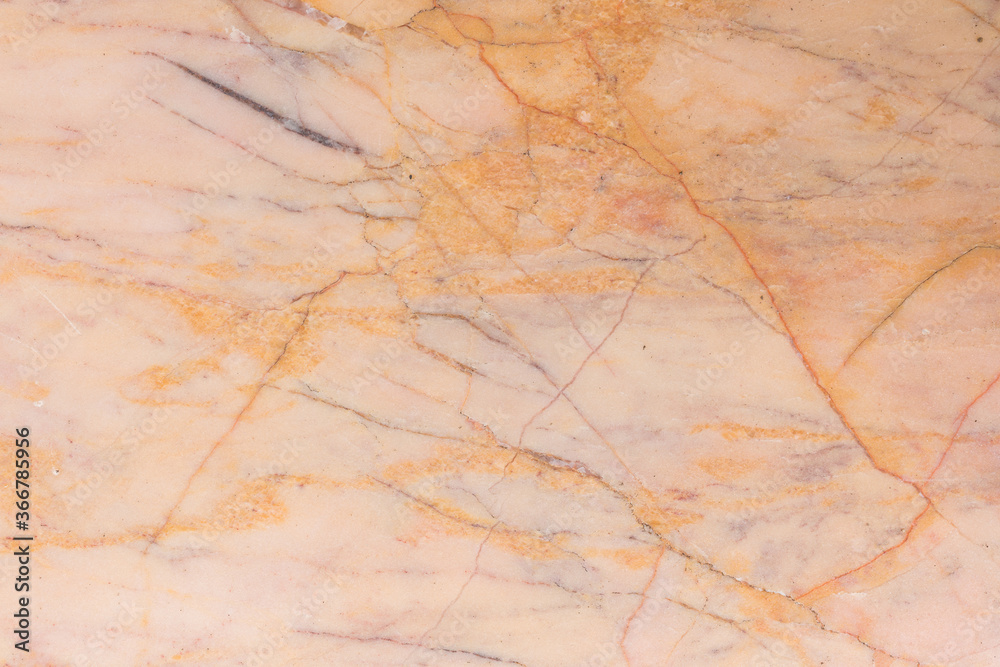 orange marble pattern texture, details of patterned structure color cream, abstract nature background.