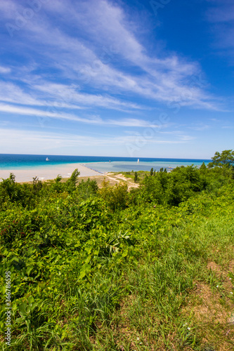 Foto Elberta Beach Overlook, Michigan
