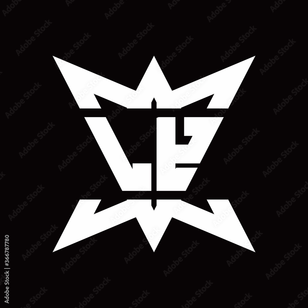 LY Logo monogram with crown up down side design template LY Logo monogram with crown up down side design template