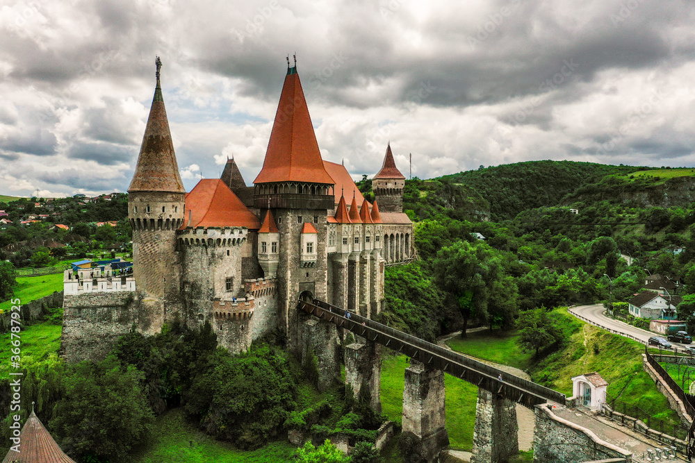 Naklejka premium View of the castle