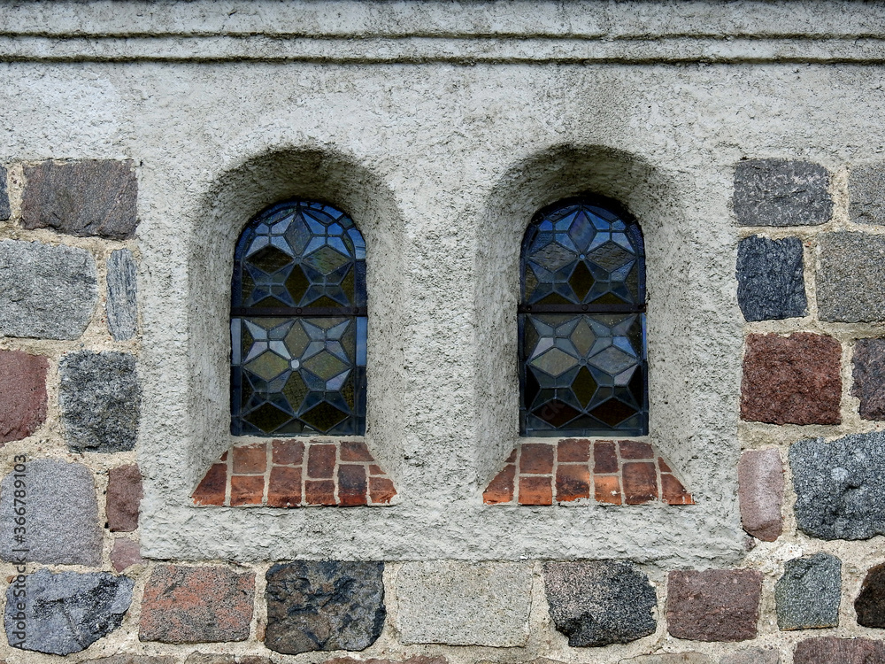 built in 1924, the Catholic Church of the Assumption of the Blessed Virgin Mary in Kalinowo in Warmia and Masuria in Poland