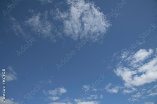 White Clouds inthe Blue Sky in Brazil