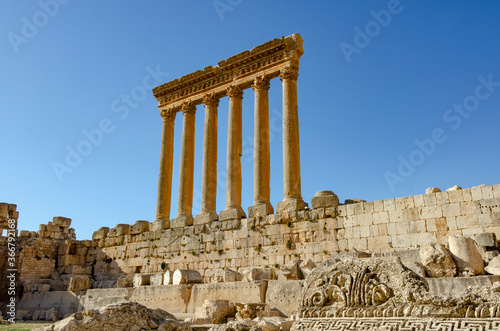 Ruins of an ancient Greek temple