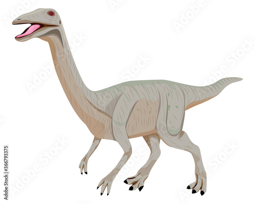 isolated dinosaur on white background vector design © phoopanotpics