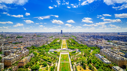 view from eiffel tower
