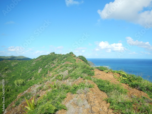 View from outdoor hiking on Koko Head creator, Hawaii © itsflowingtothesoul