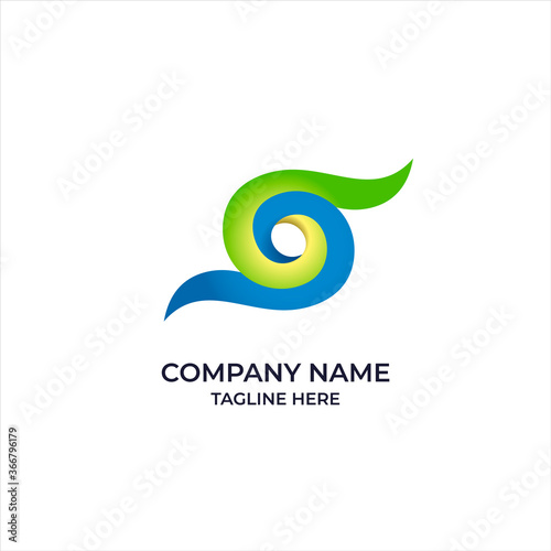 Abstract Logos Like A Swirl Of Waves Free Download Abstract Logos Like A Swirl Of Waves - GFXLoad