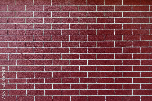 Texture of a painted brick wall 