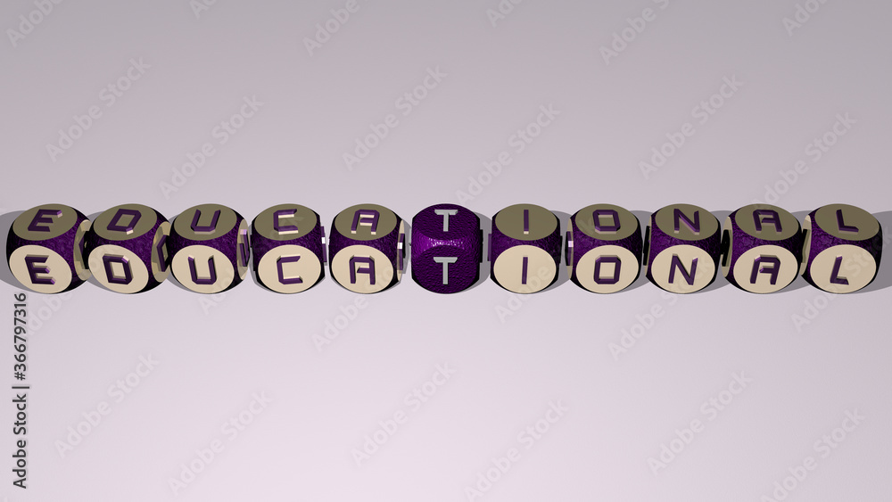 crosswords of educational arranged by cubic letters on a mirror floor, concept meaning and presentation. illustration and children crosswords of educational arranged by cubic letters on a mirror floor, concept meaning and presentation. illustration and children
