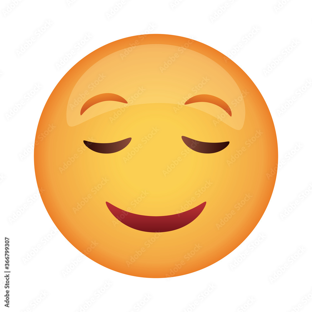 happy emoji face classic flat style icon happy emoji face classic flat style icon