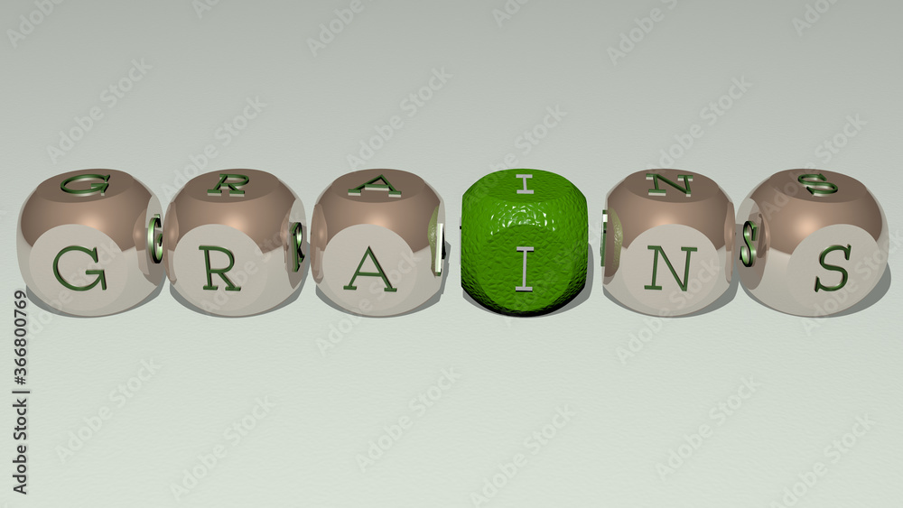 crosswords of grains arranged by cubic letters on a mirror floor, concept meaning and presentation. background and food crosswords of grains arranged by cubic letters on a mirror floor, concept meaning and presentation. background and food