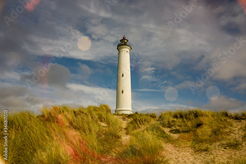 Lighthouse on the West Coast of Denmark