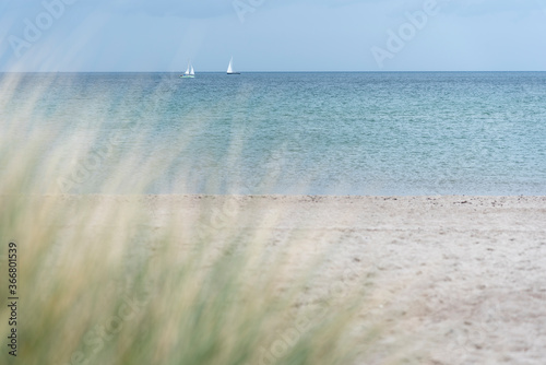 Segelboot auf der Ostsee bei Schönhagen photo