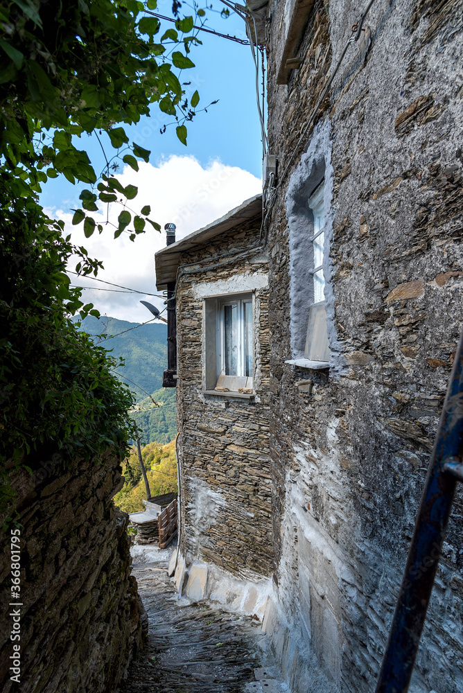 Village Costa di Soglio - ancient residential nucleus in the Municipality of Orero - Liguria - Italy