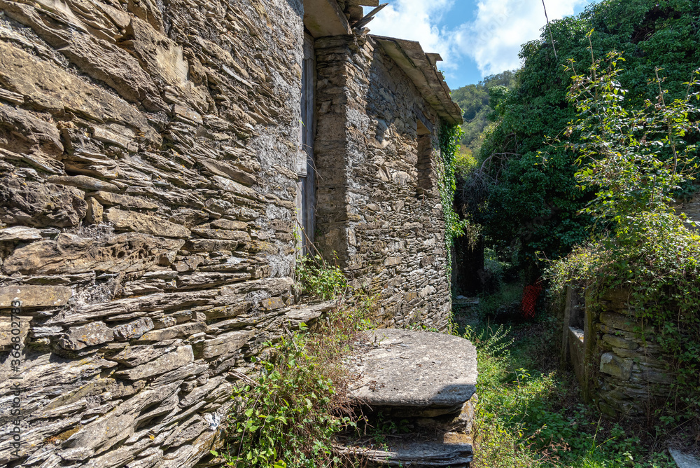 Village Costa di Soglio - ancient residential nucleus in the Municipality of Orero - Liguria - Italy