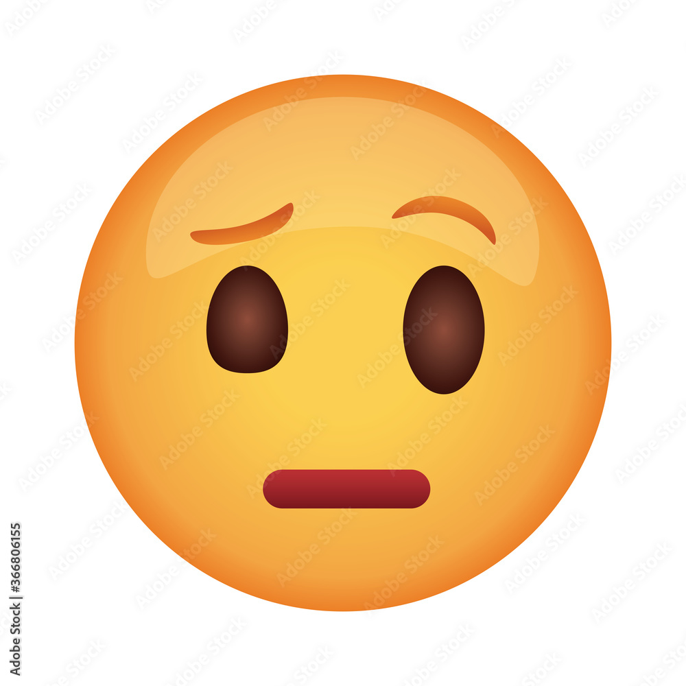 sad emoji face classic flat style icon sad emoji face classic flat style icon