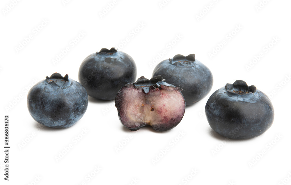 blueberry isolated blueberry isolated