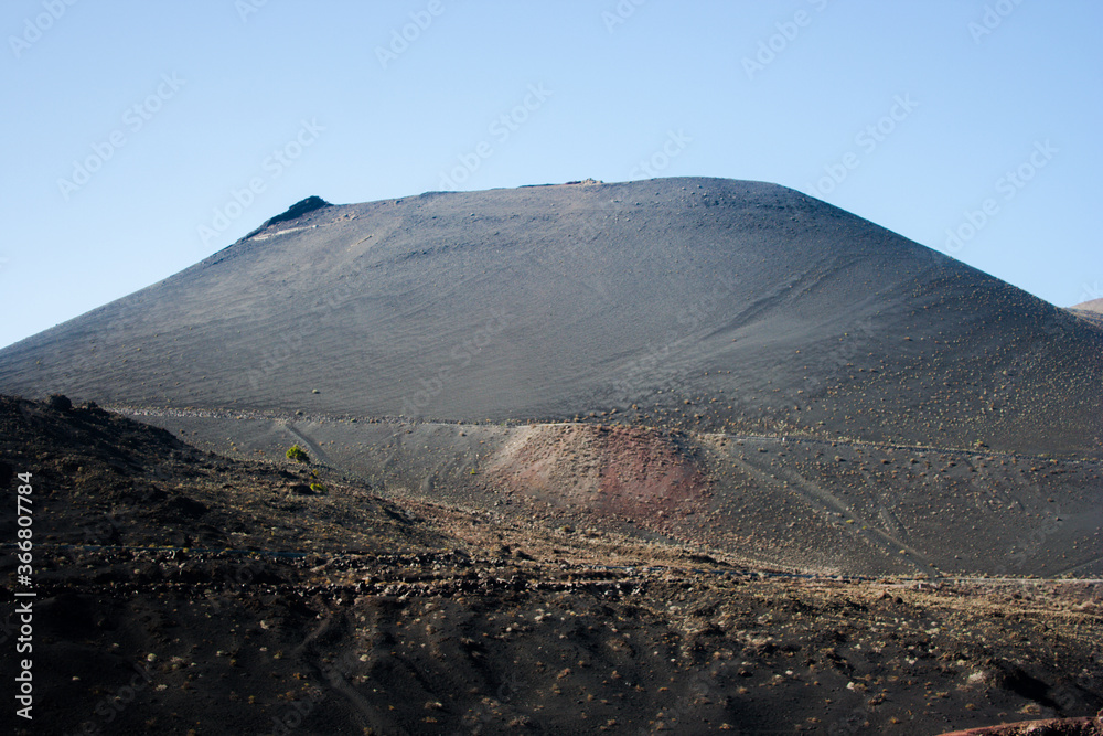 Paisajes volcanicos de las Islas canarias