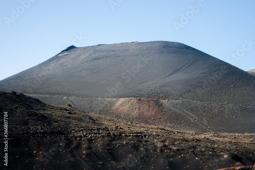Obraz na płótnie Paisajes volcanicos de las Islas canarias w salonie