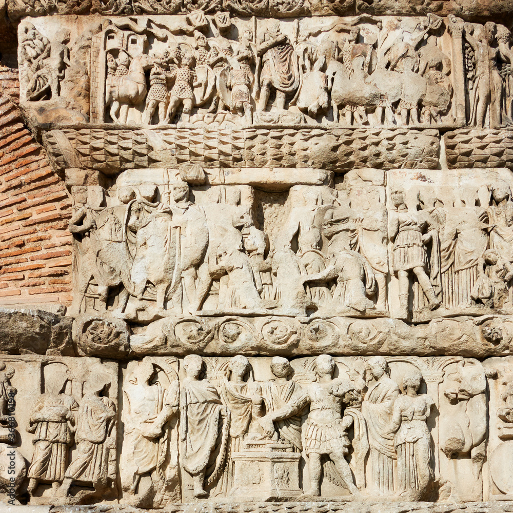 Ancient bas-relief