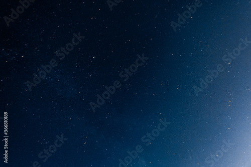 The night sky texture with stars