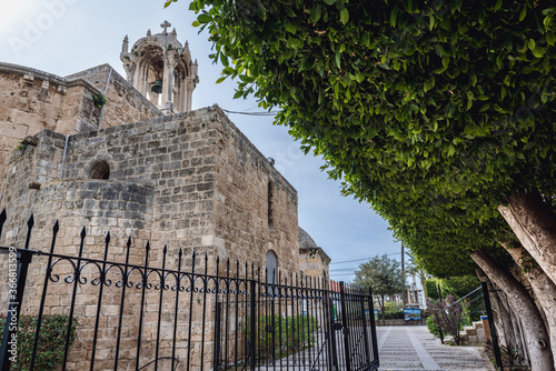 Maronite church in St John Marcus Monastery in Old Town of Byblos, Lebanon, one of the oldest cities in the world photo