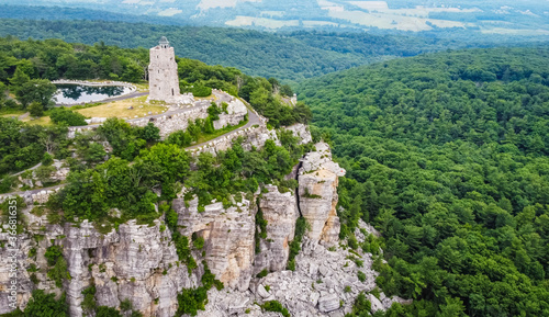 Mohonk Preserve Sky Top Tower Aerial Scenic view photo