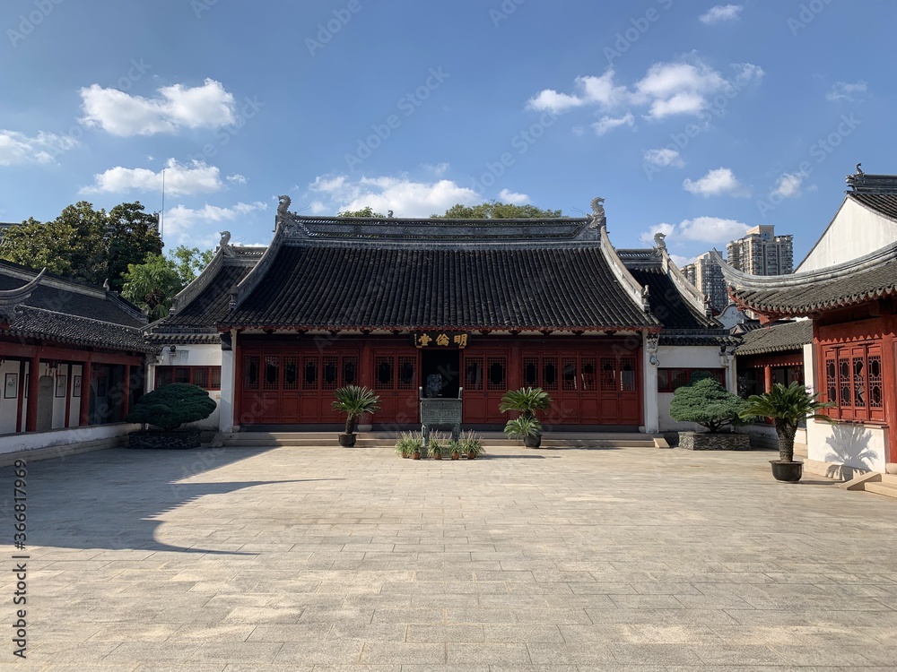 Temple à Shanghai, Chine