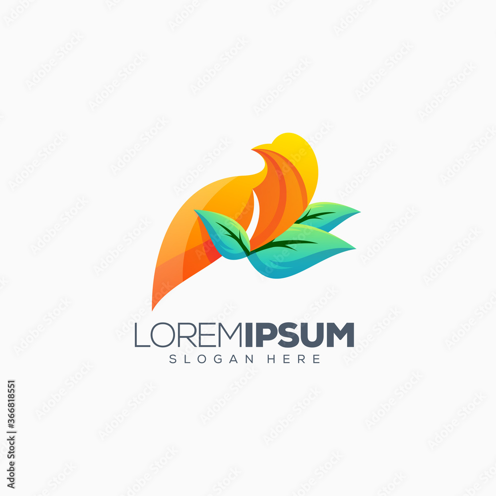 Fototapeta premium Logo, Abstract Logo, illustration, lion, abstract, modern, design, digital, creative, power, king, logo, wildlife, leo, wolf, black, Colors