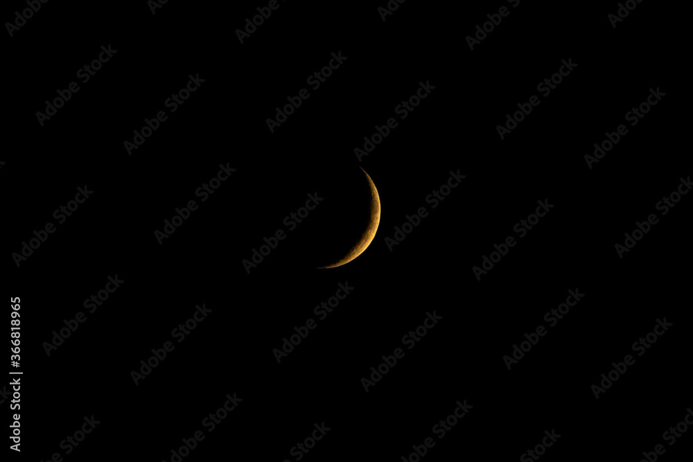 Beautiful moon on the sky Beautiful moon on the sky