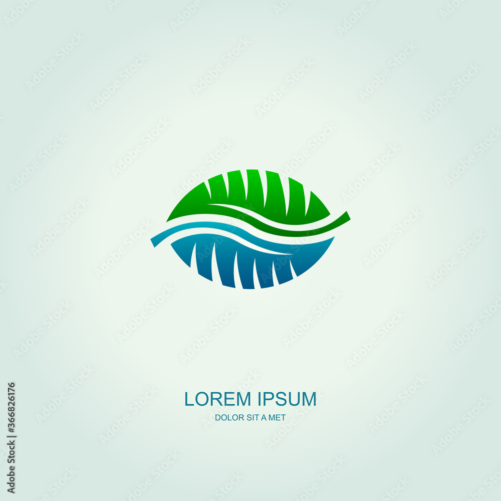 Leafs abstract vector template design emblem logo, Ecology nature, Business technology universal idea, Vector illustration Eps 10 Leafs abstract vector template design emblem logo, Ecology nature, Business technology universal idea, Vector illustration Eps 10