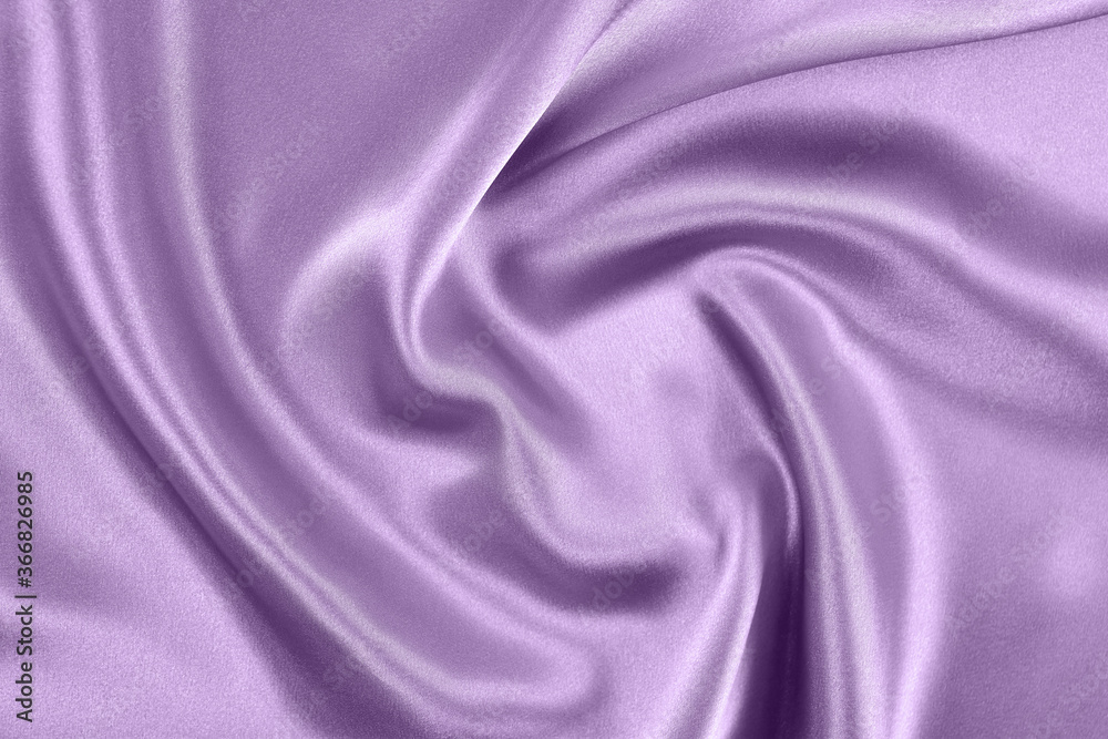 Satin fabric with gentle curves Satin fabric with gentle curves