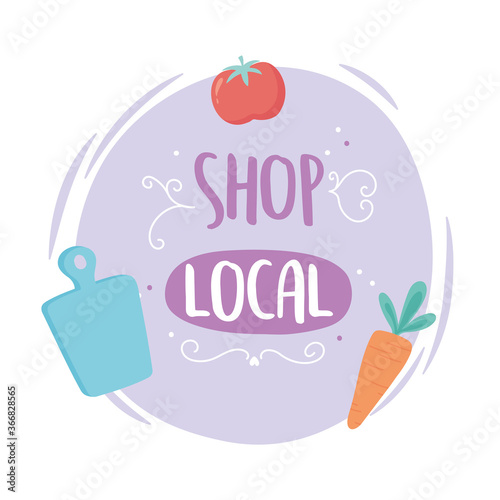 support local business, harvest vegetables fresh shop small market
