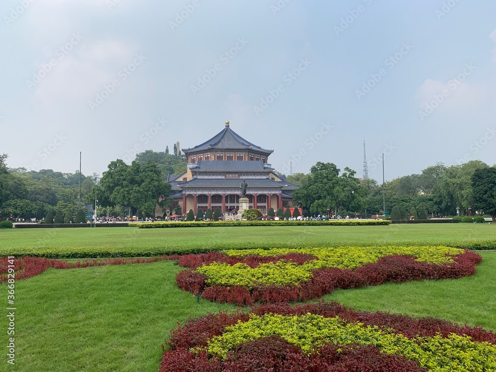 Obraz premium Mémorial de Sun Yat-sen à Guangzhou, Chine