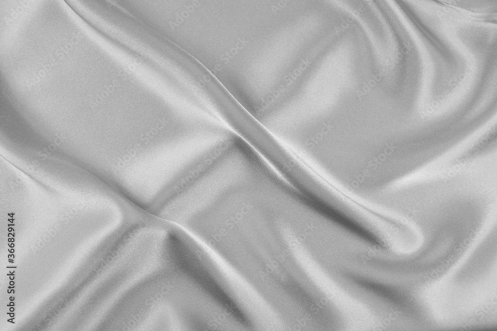 Fototapeta premium Satin fabric with gentle curves