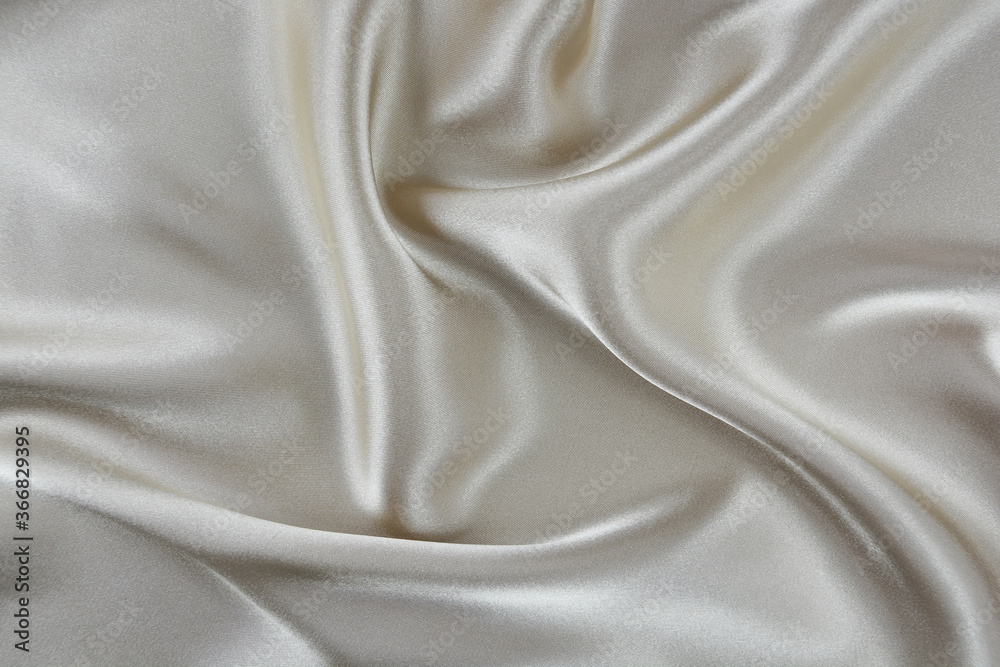 Fototapeta premium Satin fabric with gentle curves