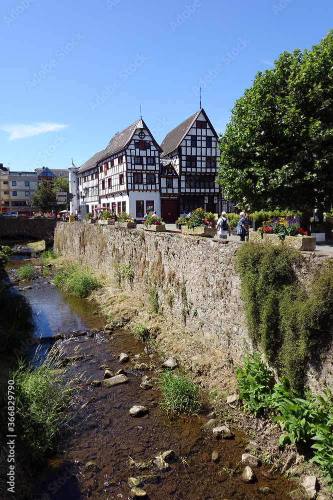 denkmalgeschützte Häuser in der historischen Altstadt denkmalgeschützte Häuser in der historischen Altstadt