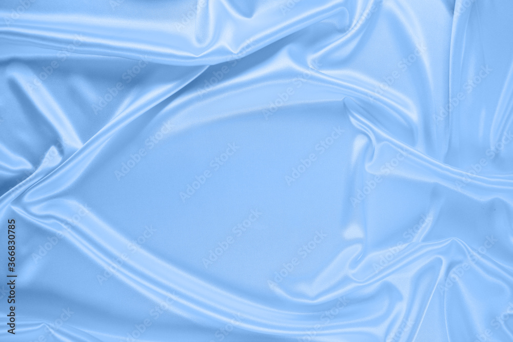 Satin fabric with gentle curves Satin fabric with gentle curves