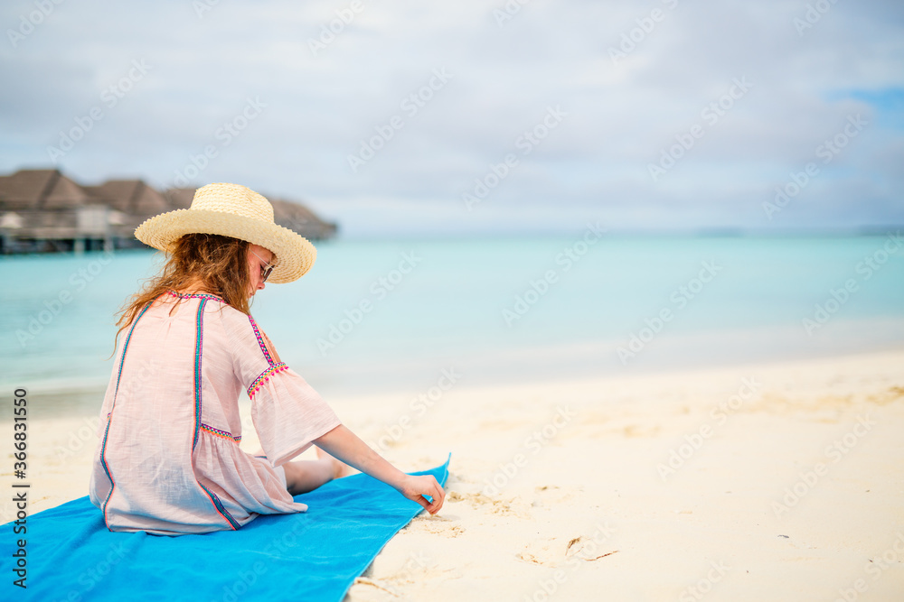 Young girl on vacation
